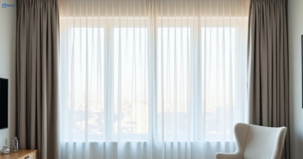 Restored vibrant drapes in everton-park QLD after Matty Curtain Cleaning