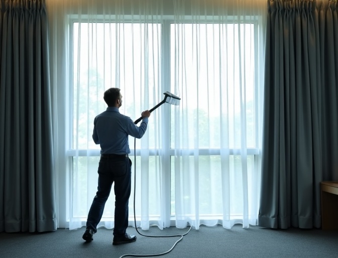 Everton Park Commercial Curtain Cleaning